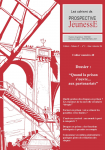 Drogues, santé, prévention (anciennement Les cahiers de Prospective Jeunesse), n° 40 - Vol. 11 n° 3 - “Quand la prison s’ouvre… aux partenariats”